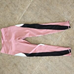 Stylish Pink and Black Women's Leggings
